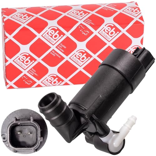 febi bilstein 45039 Washer Pump for windscreen washing system, pack of one, Black