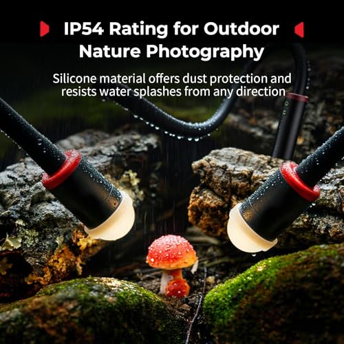 SmallRig 2-Pack RM 03 Macro Photography LED Bendy Light, 5 Colors - image 6
