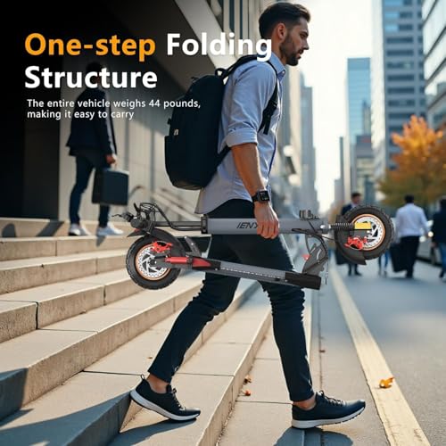 Electric Scooter Adults, 800W Motor & 28MPH Portable Folding