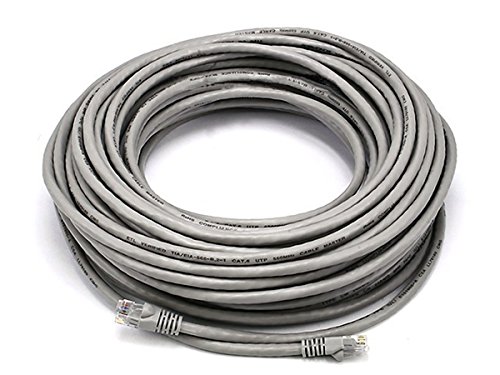 Monoprice Cat6 Ethernet Patch Cable - Network Internet Cord - RJ45, Stranded, 550Mhz