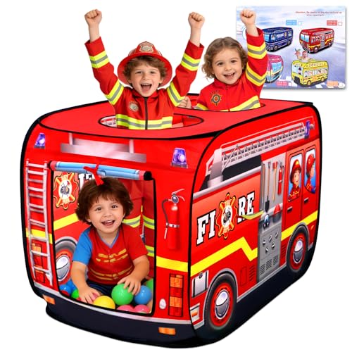 Pop Up Play Tent for Kids Aged 3-5 Years Old Boys and Girls...
