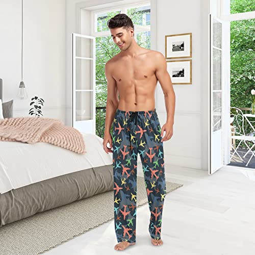 Aslsiy Men's Pajama Bottoms Soft Mens Pajama Pants PJ Lounge Pants2