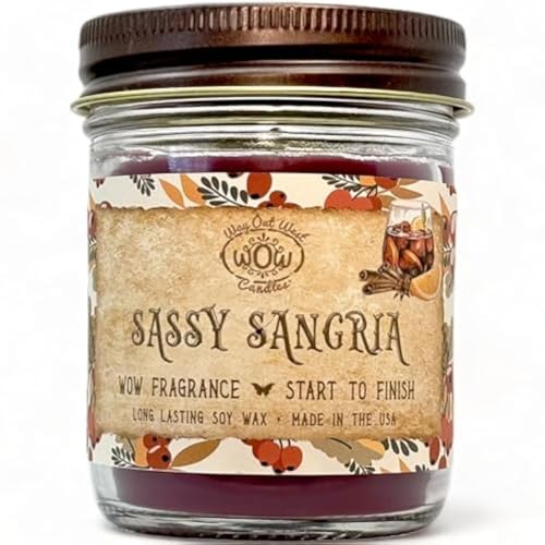 Scented Candle for Home by Way Out West Candles -