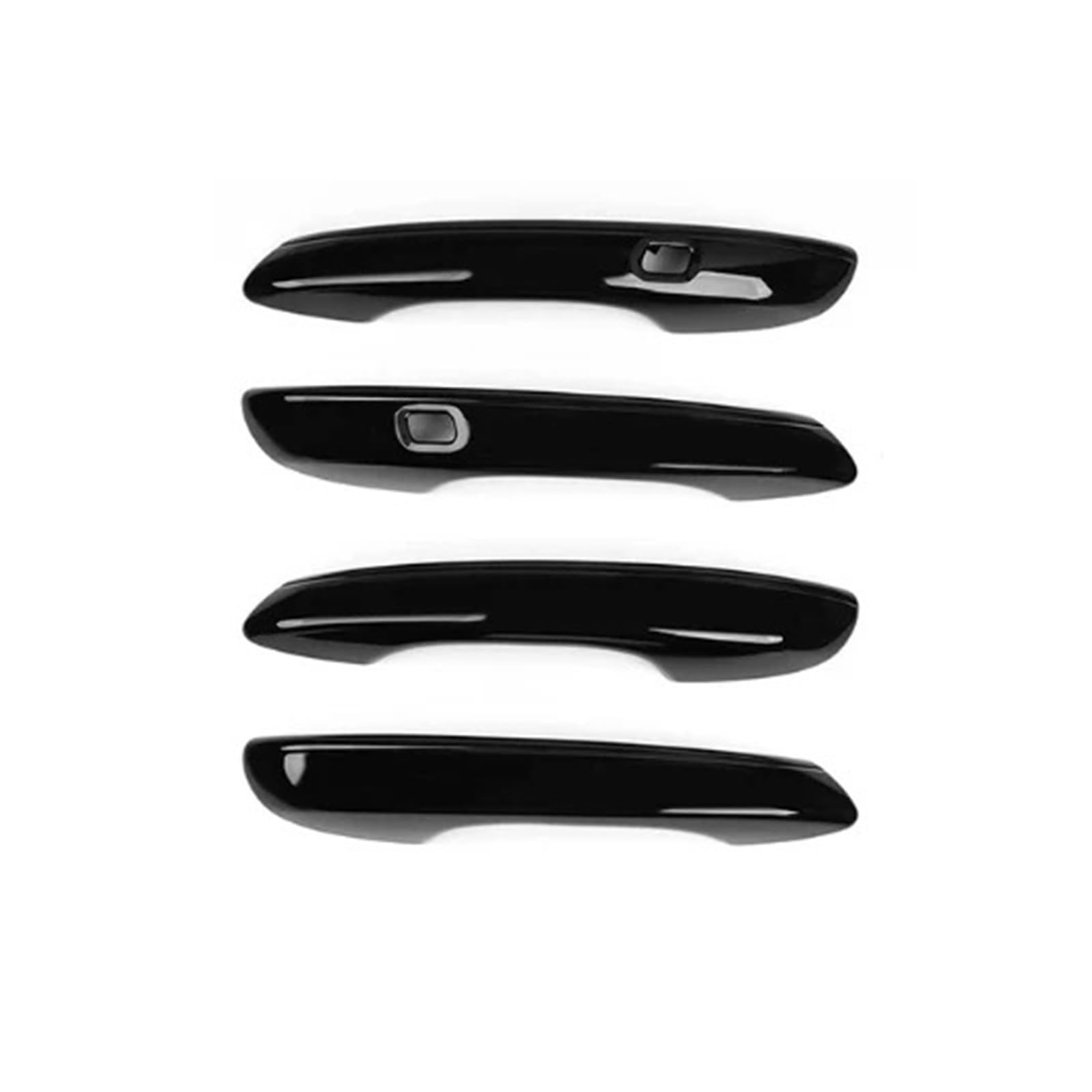 Ragpukmuan Lhd For Black Car Door Outer Grab Handle For Genesis Gv70 2022 2023 2024 2025 Automotive Exterior Door Handles Cover Trim Car(Lhd For Black)