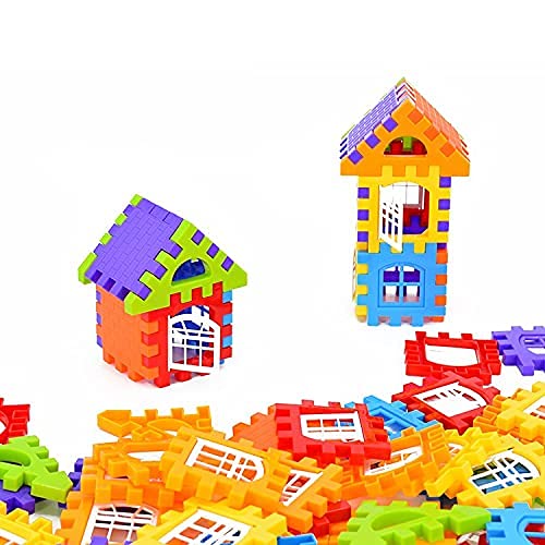 Image of GRANTH Building Blocks Set Educational Construction Toy Puzzles Learning Activity Game for Kids Toys,Toys for Boys,Girls,Children Toys for 2,3,4,5 Years -Roll Ball Blocks (50 pcs)