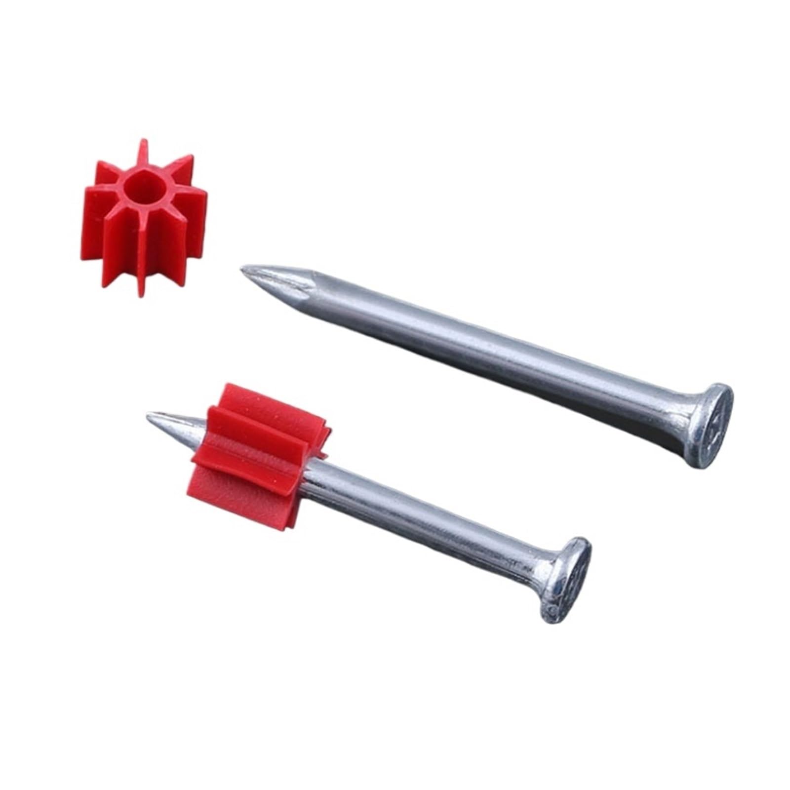 Dyyeuavt One Color Hard Cement Wall Steel Nail Hardened Advertising Nails 25Pcs(32Mm)