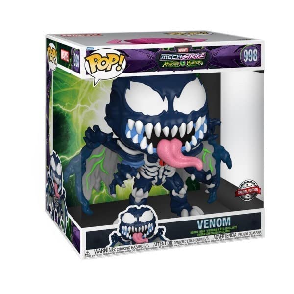 Funko Pop Jumbo! Walmart Exclusive 10” In Venom Mech Strike Monster Hunters #998