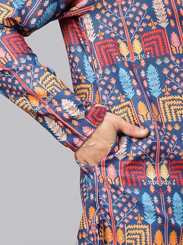 Image of Luxrio Kurta Set for Men Cotton Blend Kurta with Pyjama Set Ethnic Set