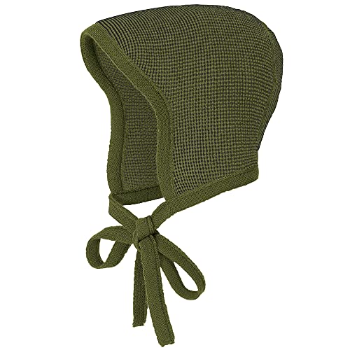 Newborn Baby Merino Wool Bonnet, Organic Infant Pilot Cap