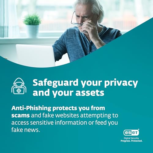 Image of ESET NOD32 Antivirus | 2025 Edition | 1 Device | 1 Year | Antivirus Software | Gamer Mode | Small System Footprint | Digital Download [PC /Mac]