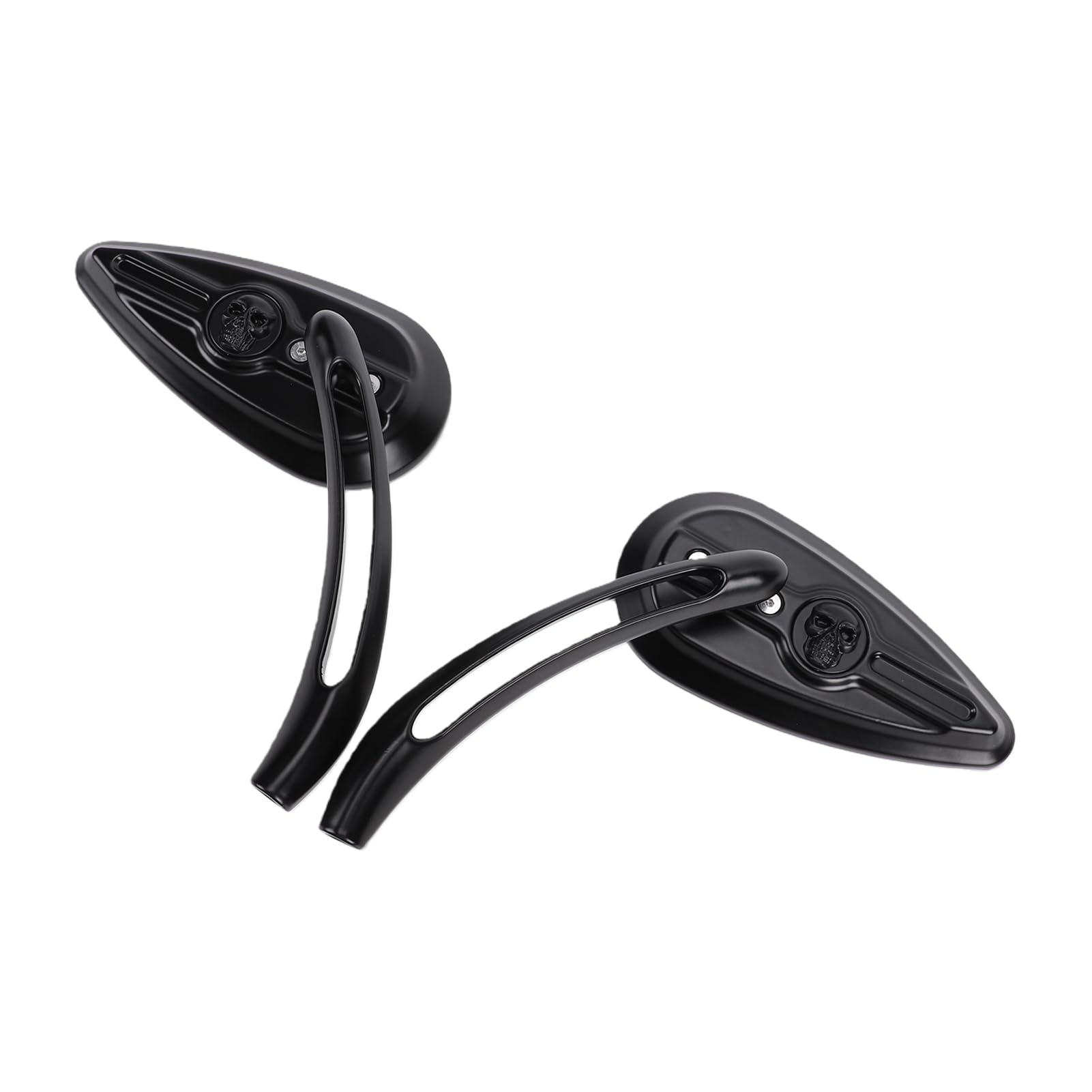 Luocute Lusterka Wsteczne Motocykla Typu Teardrop do Dyna Electra Glide