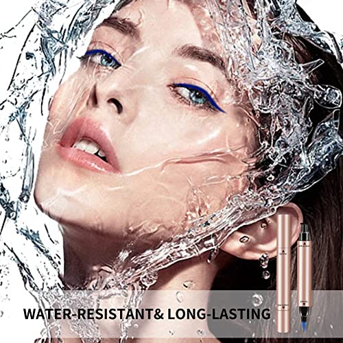 Boobeen Winged Eyeliner Stamp - Double-Headed Liquid Eye Liner Pen Stamp Waterproof Cat Eye Stamp Eyeliner Wing Liner, Create Cat Eye In Seconds #TOP4