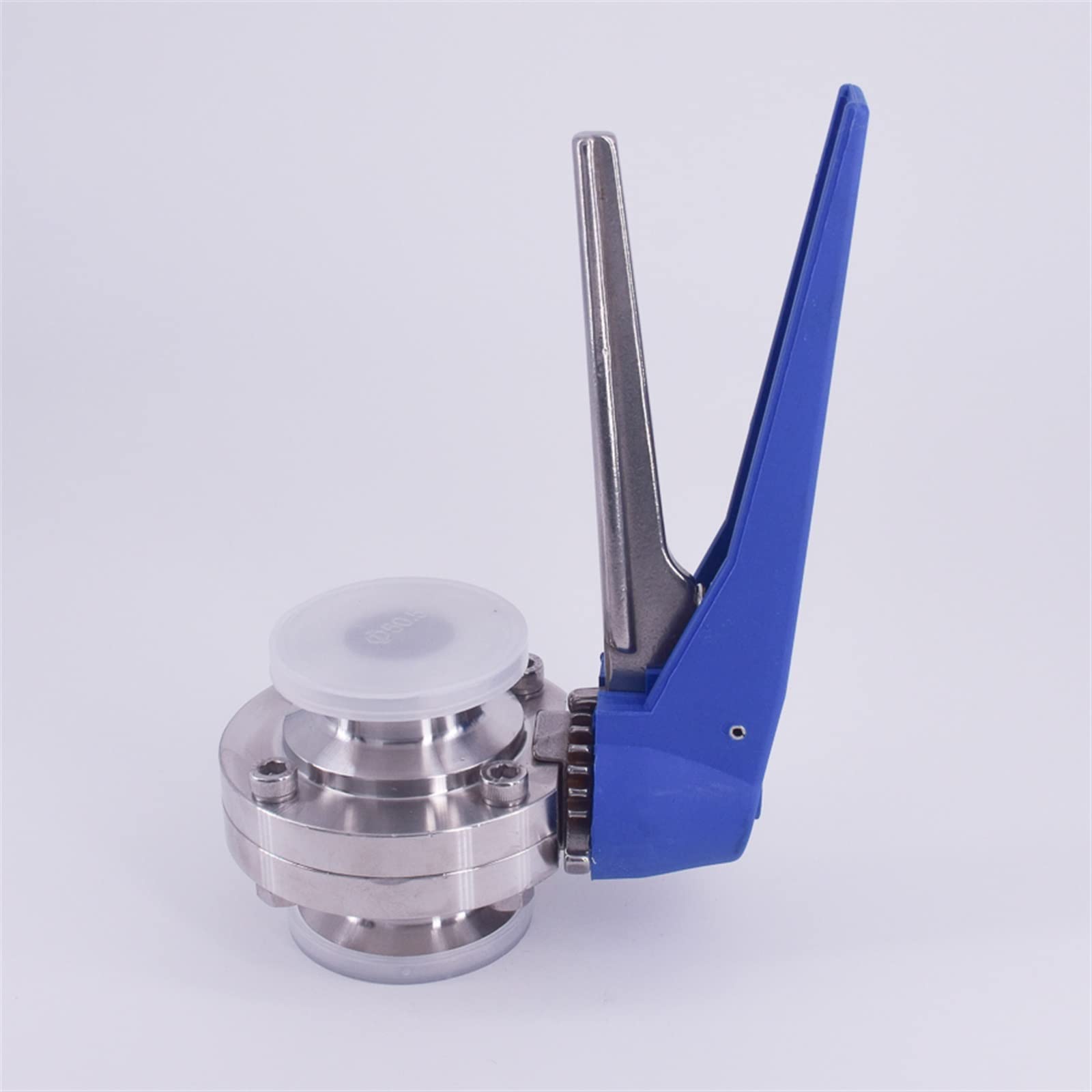 Vanne papillon tri clamp 1.5 pouce en inox 304 pour tuyau 38mm