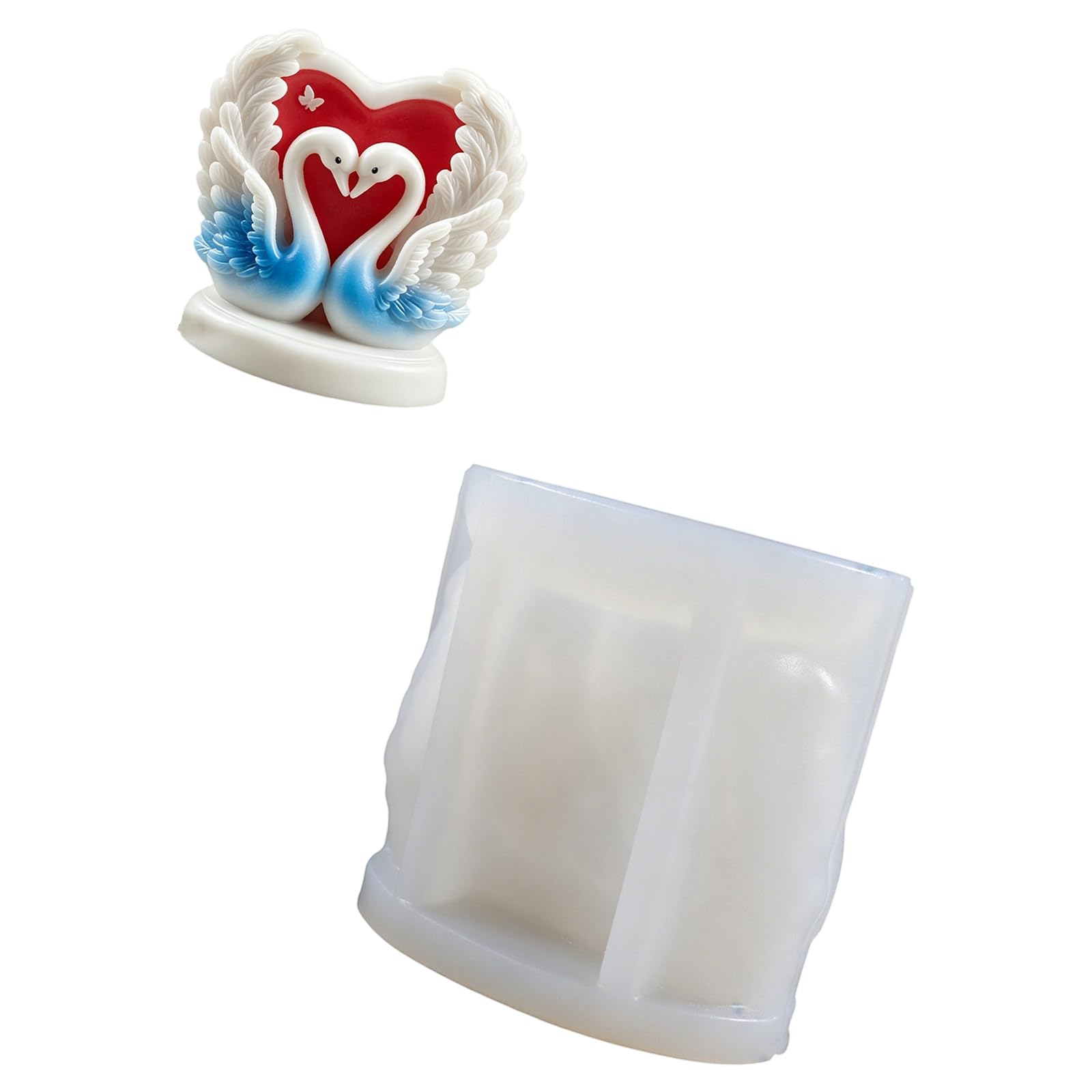 JSGHGDF Easy to Cleaning Silicone Cygnuses Girl for Crafting Decoration Items Making