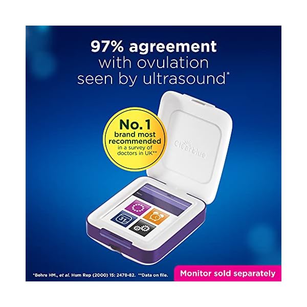 Procter & Gamble Clearblue Advanced Fruchtbarkeit Monitor Tests 20 Fruchtbarkeit Tests und 4 Schwangerschaft Tests – Bild 7