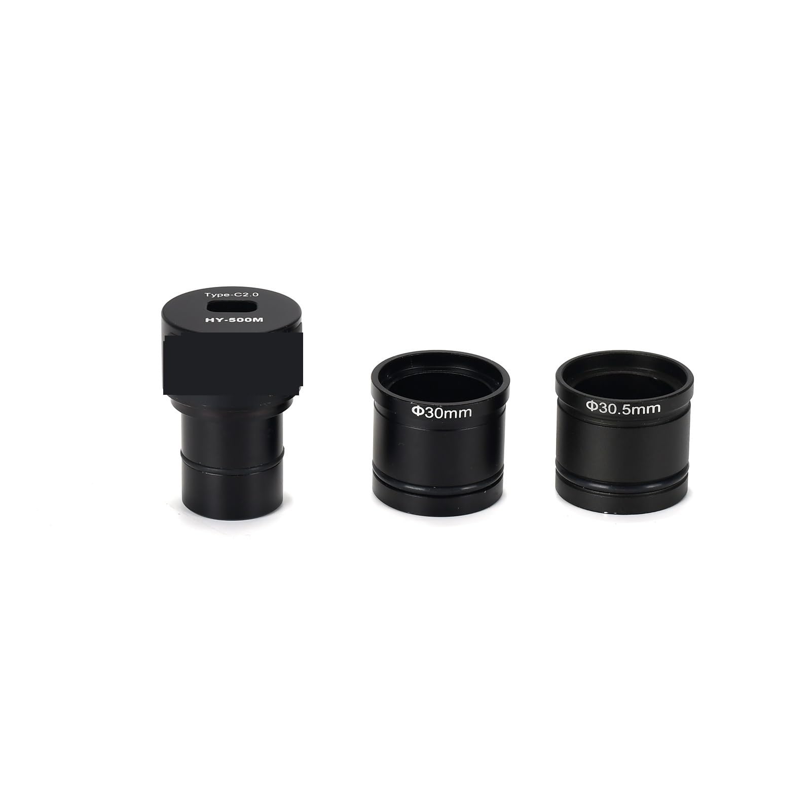 Mikroskop 5MP 2K FHD Digitales Okular USB Elektronisches Okularmikroskop CMOS Typ-C Mikroskopkamera for Microscopio Stereo und Biological(C-mount Full Kit)