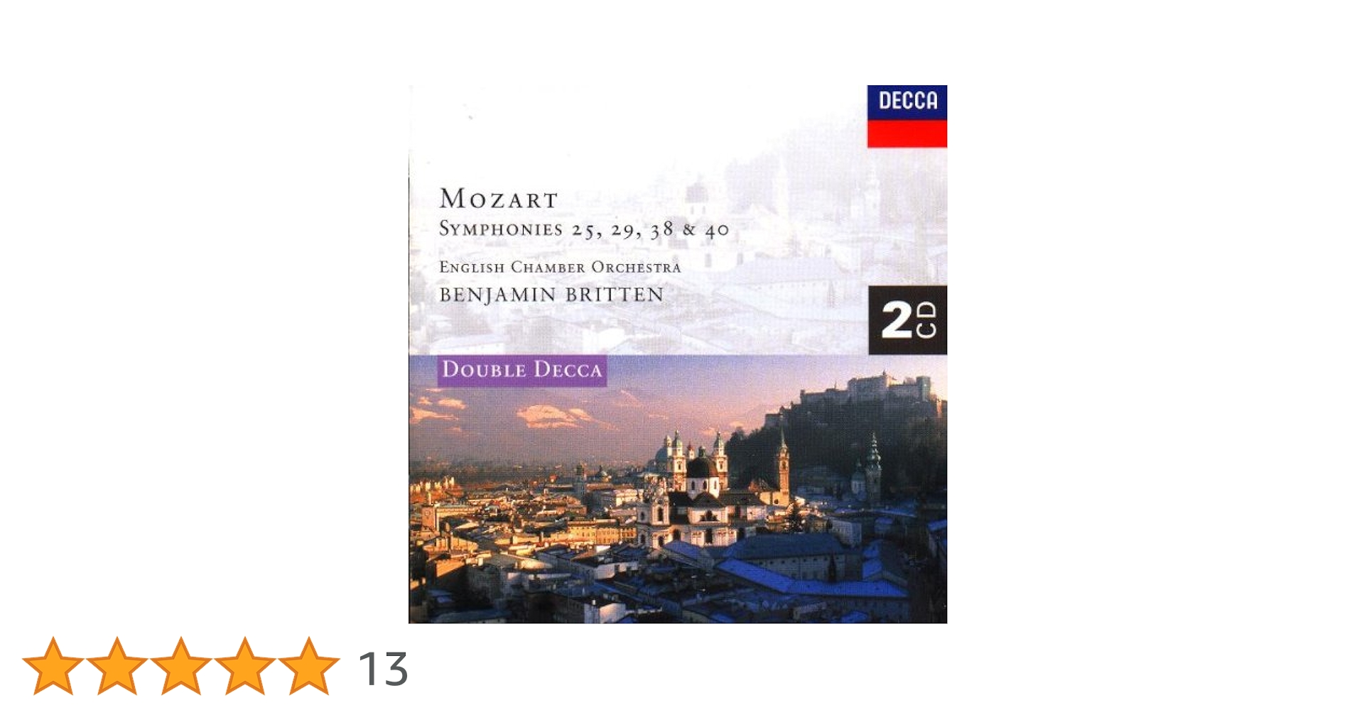 Amazon.co.jp: Mozart:Syms 25,29,38,40: ミュージック
