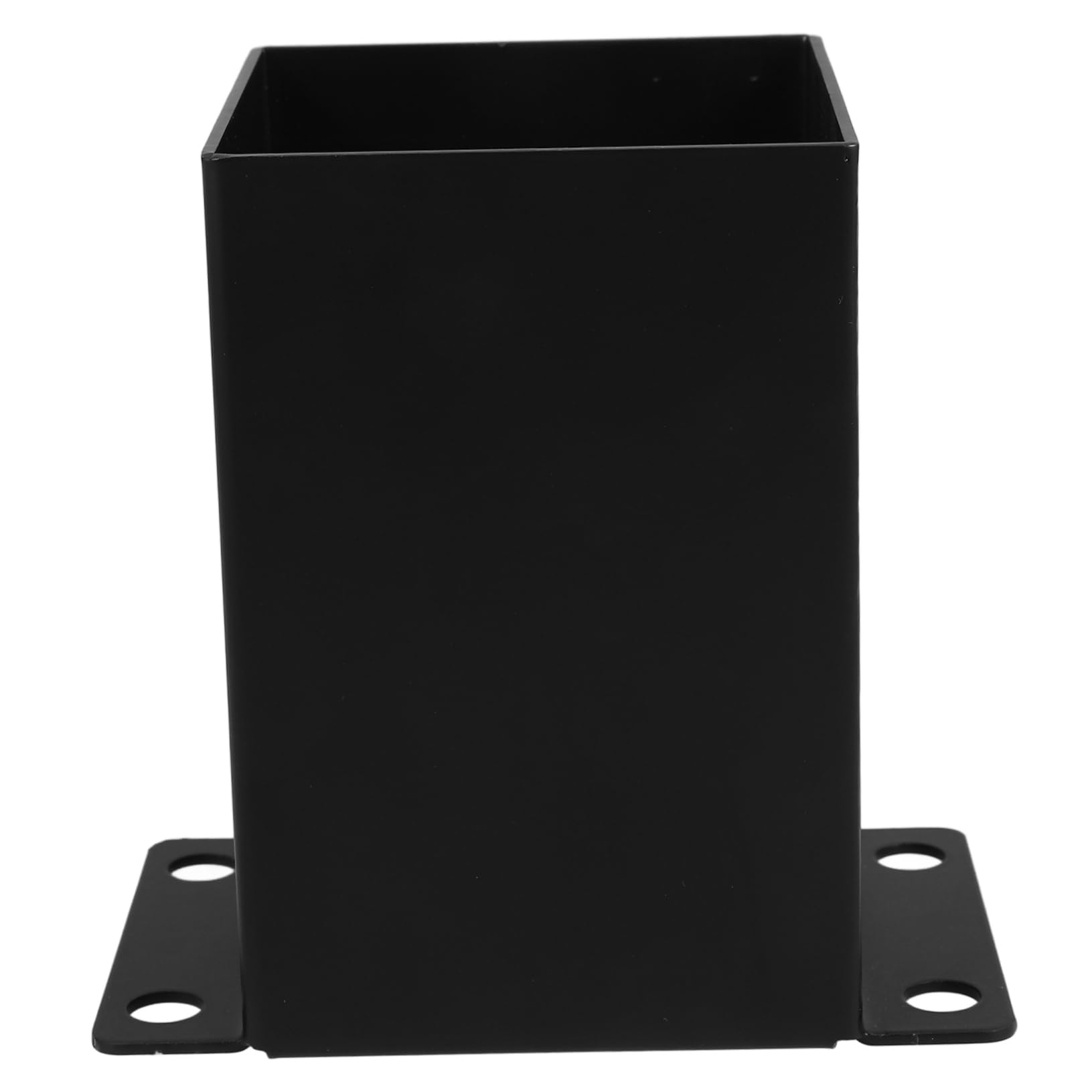 jojofuny Kit Base Supporto per Pali 4x4 in Acciaio al Carbonio Nero Installazione Facile per Pergole e Strutture da Esterno Resistente e Versatile