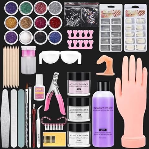 Deciniee Silicone Nail Practice Hand Set Cover