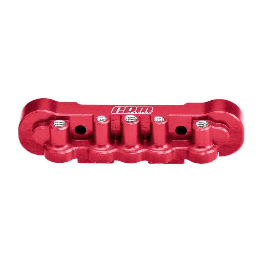 Aluminum 7075 Alloy Front Lower Suspension Mount for Arrma 1:8 KRATON 6S EXB/KRATON 6S V6 / 1:7 FIRETEAM 6S Upgrade Parts - Red