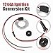 1244A Electronic Ignition Conversion Kit for Ford 4-Cyl Tractors, for 2N 8N 9N 500-800 Series, Single Point, 12V Negative Ground, High-Performance Ignition Module