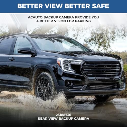 Image of Rearview Camera OE: 23188736 Fit for GMC Terrain 2018-2023 | Direct replace , this Plug & Play reverse camera offers superior vision
