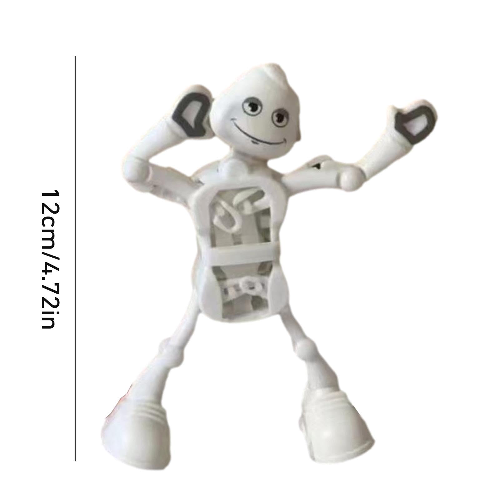 Amazon.co.jp: ゼンマイ歩行ロボットおもちゃ, ロボットスピナー指先