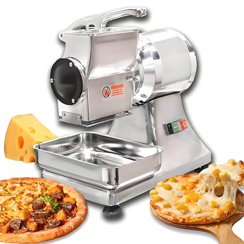 Rallador eléctrico de queso, acero inoxidable, 550W miniatura 1