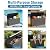 Outdoor Storage Box, 60 Gallon Waterproof Deck Box, Lockable Storage Container, Built-in Reinforcing Metal Rod Outside Resin Bin for Patio, Garden, Poolside and Garage