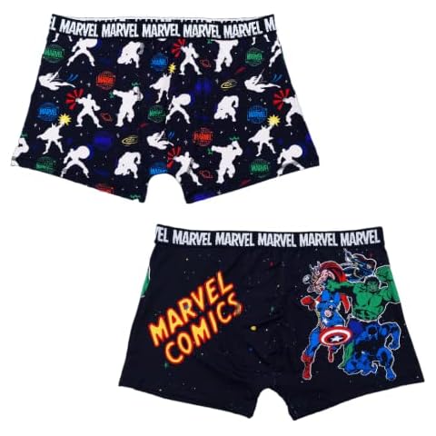 Calzoncillos Marvel Elásticos Tipo Bóxer Avengers Hombre Cover