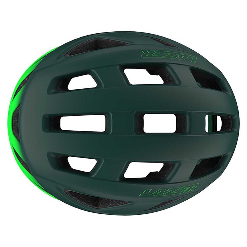 Lazer Casco Unisex Tonic KinetiCore, Deep Green Flash, (M) 55-59 cm