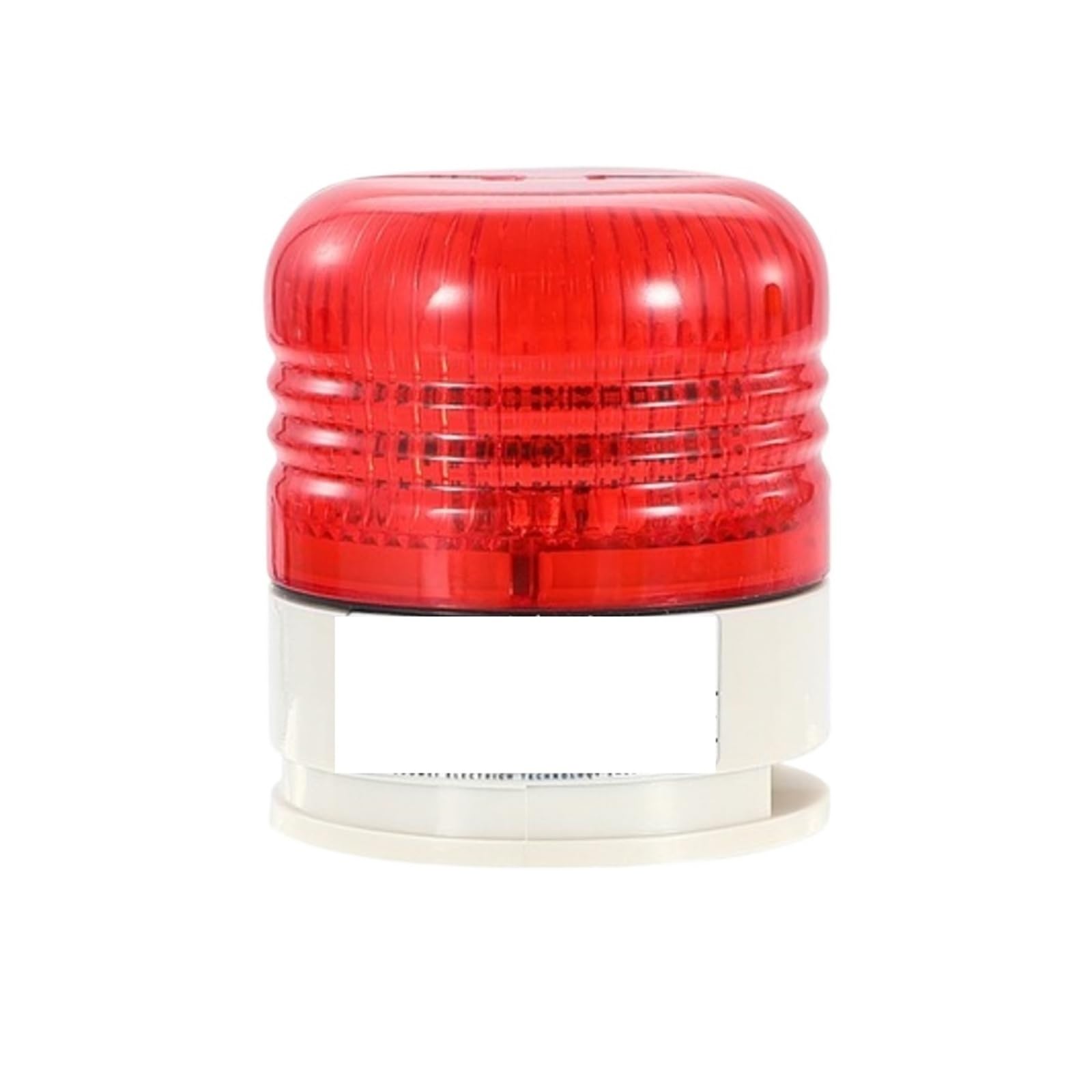 Mała lampka ostrzegawcza z brzęczykiem syreny 12 V 24 V 220 V, sygnalizator alarmowy, wodoodporna lampa, wskaźnik do rurociągu maszynowego (czerwony brzęczyk 12 V)