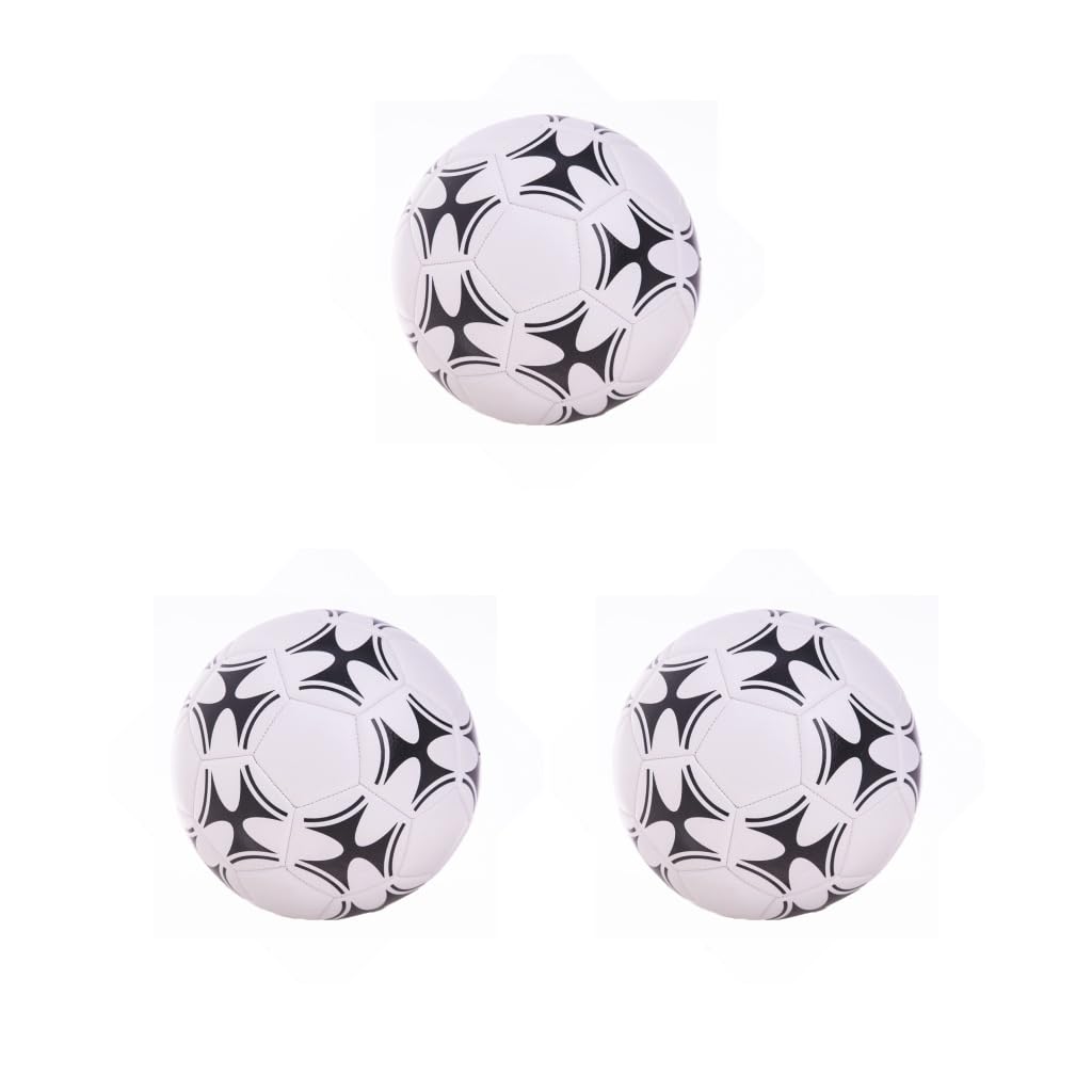 Pallone da calcio professionale in pelle PU taglia 5 partita di calcio da competizione di sport all'aria aperta gioco per bambini bianco blu
