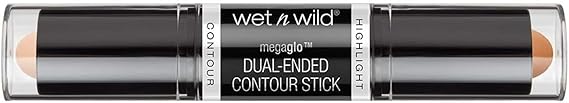 wet n wild MegaGlo Dual-Ended Contour Stick, Light Medium, Cruelty-Free