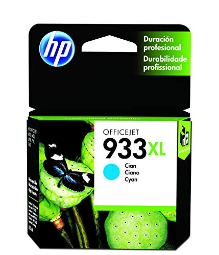 HP-933XL-CN054AE-Cian-Cartucho-de-Tinta-de-Alta-Capacidad-Original-compatible-con-impresoras-de-inyeccion-de-tinta-HP-OfficeJet-6100-6600-6700-7110-7510-7610-y-7612