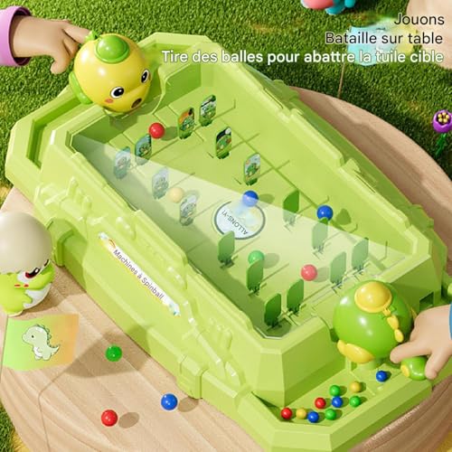 Puzzle interactif style flipper de table pour réduire le temps d'écran des enfants