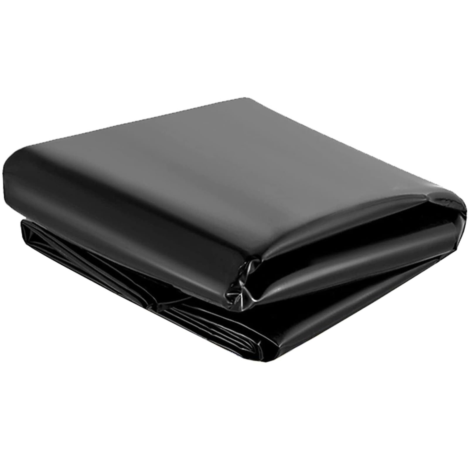 Rivestimento flessibile per laghetto, 0,13 mm, impermeabile, per laghetti, torrenti, cascate e fontane, copertura per piscina da giardino (4,9 x 4,9 m)