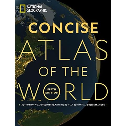 National Geographic Concise Atlas of the World, 5th edition: Authoritative and complete, with more than 200 maps and illustrations Cover