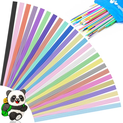 Yungden 250 Piezas Filamento Bolígrafo 3D para 3Doodler Start+