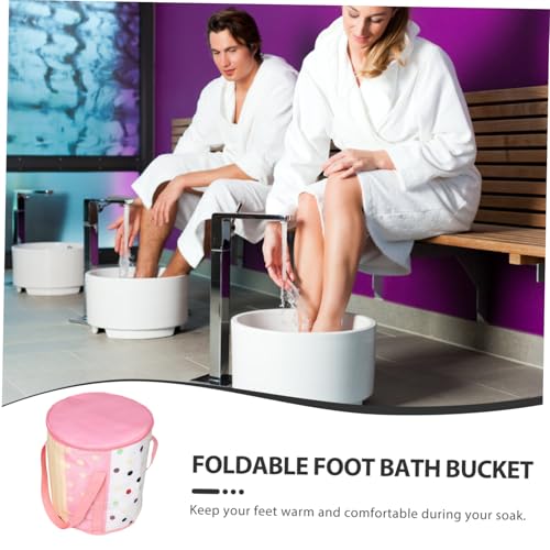 Cubeta Plegable Térmica para Spa de Pies Rosa DECHOUS miniatura 7