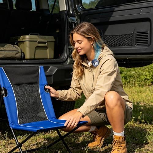 Mini ventilador portátil de batería con abrazadera para escritorio y exterior 3