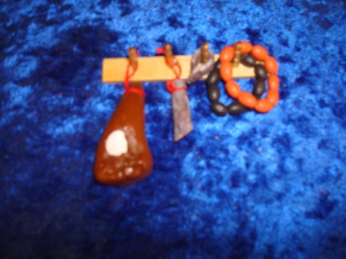 Preisvergleich Produktbild Puppenstubezubehör Wurstgehänge