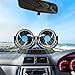 EXCOUP 2V Car Fan, 5'' Portable Auto Cooling Fan, Adjustable Dual Head 360° Rotatable, 12 Speed Cigarette Lighter Plug & LED Display for Sedan SUV RV Boat (T103E)