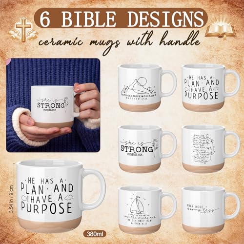 Set de Regalos Cristianos 36 Pcs con Tazas de Cerámica 13oz miniatura 2