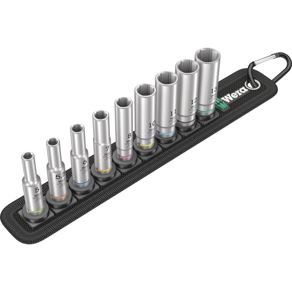 WERA-05004525001-Belt A Deep 1 - Juego de llaves de vaso