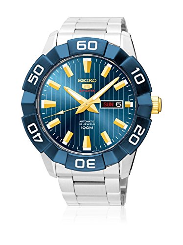 Seiko 5 Sports Srpa53 Men S Stainless Steel Orange Dial 100m Automatic Watch Buy Online In Brunei Seiko Products In Brunei See Prices Reviews And Free Delivery Over Bnd100 Desertcart