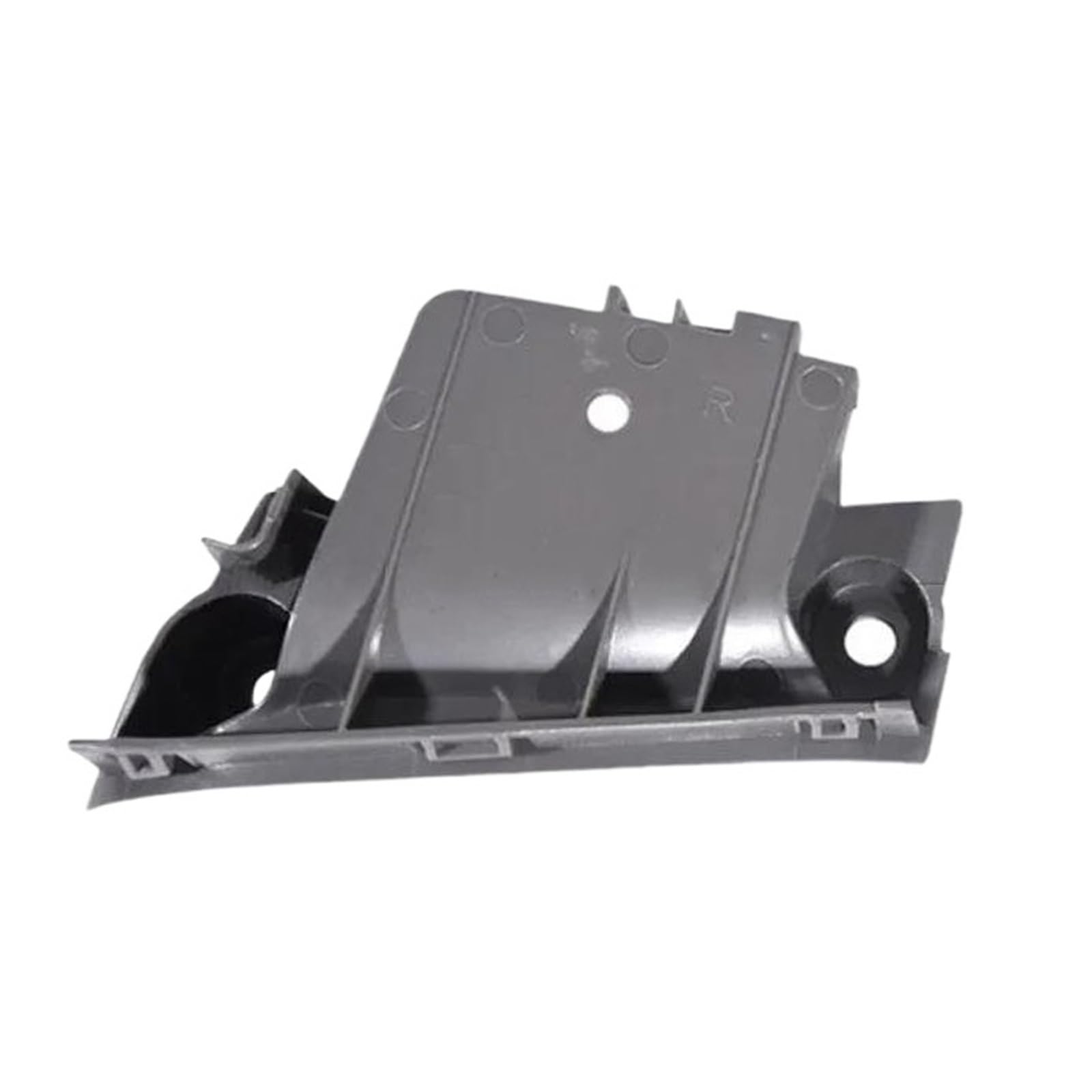 ELEKMPMGTD Inner Door Buckle Handle Cover Base for Peugeot 107 2005-2009 Interior Door Handle(Right Gray Base)
