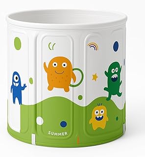 Banheira Ofurô Dobável Infantil em PVC Oxford 70x65cm - Portátil, Ecológica, Com Almofada Inflável e Mangueira de Dreno, Ideal de 1 a 6 Anos