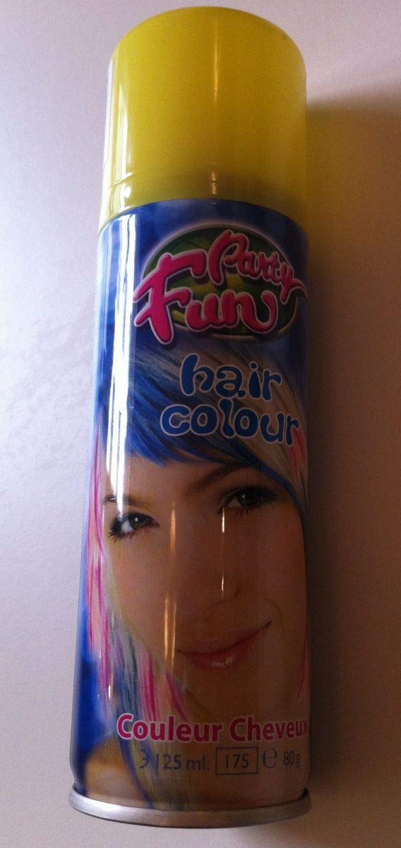 Party Fun HAIR COLOUR SPRAY - YELLOW