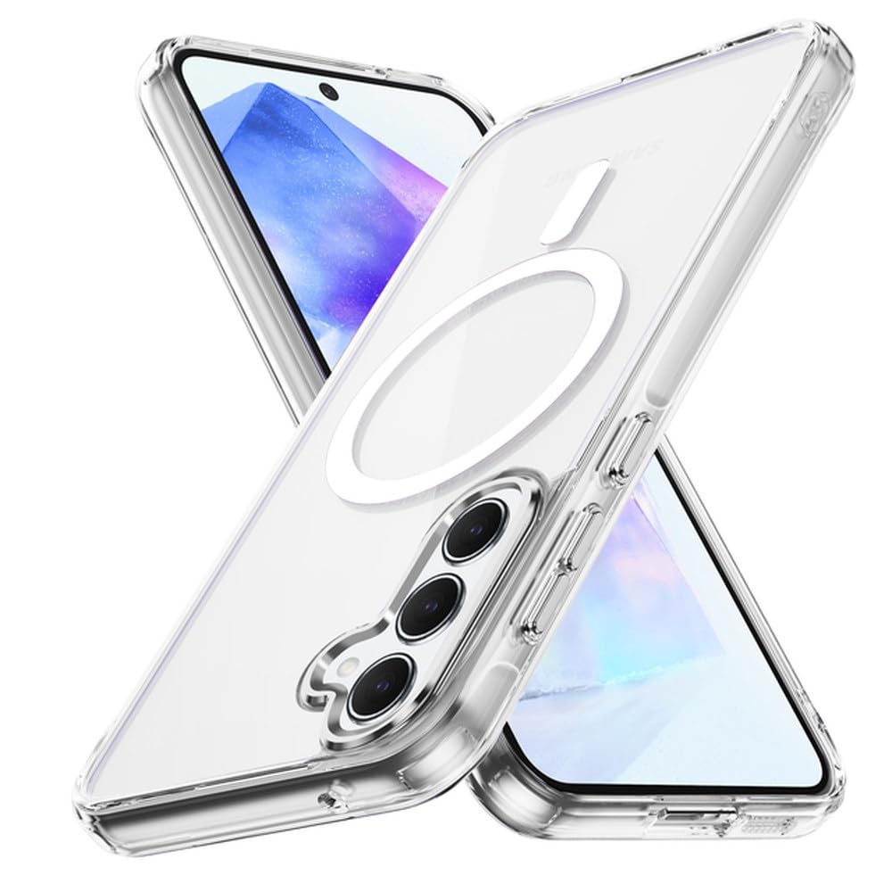 Coque Galaxy S22 Ultra antichoc en acrylique transparent magnétique - 7